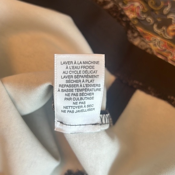 Lord & Taylor Brown Snake Print Pencil Skirt Knee Length Size 14 - Picture 14 of 16